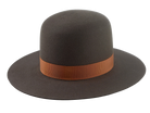 Round Crown Western Style Hat | The CARIBOU | Custom Handmade Hats Agnoulita Hats 4 | Brown, Rabbit fur felt, Round Crown, Western Style