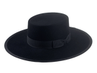 Fur Felt Bolero Hat | The GAUCHO | Custom Handmade Hats Agnoulita Hats 1 | Black, Rabbit fur felt, Western Style