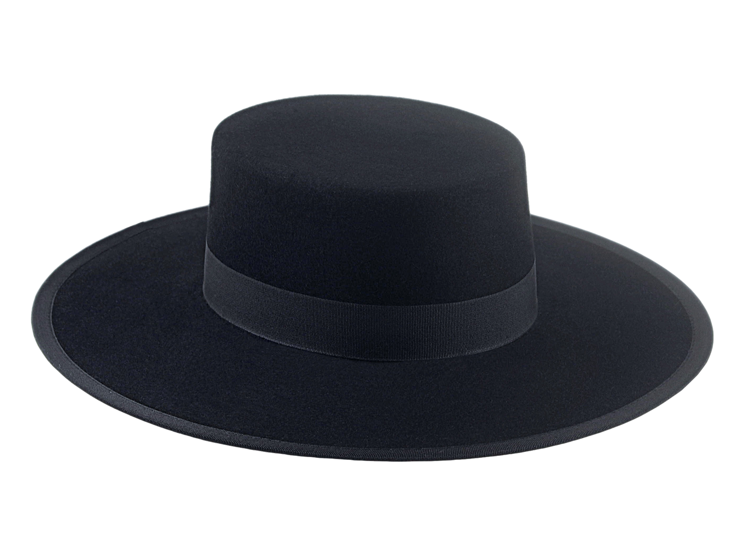 Fur Felt Bolero Hat | The GAUCHO | Custom Handmade Hats Agnoulita Hats 6 | Black, Rabbit fur felt, Western Style