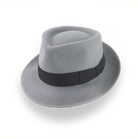 Stylish Bogart Fedora Hat in Grey Fur Felt | The Gin Joint - Agnoulita 1 