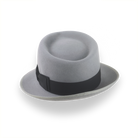 Stylish Bogart Fedora Hat in Grey Fur Felt | The Gin Joint - Agnoulita 3 