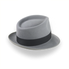 Stylish Bogart Fedora Hat in Grey Fur Felt | The Gin Joint - Agnoulita 4 