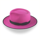 Stylish Fuchsia Fedora Hat with Custom Fit | The Equinox - Agnoulita Hats 2 