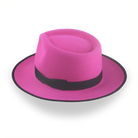 Stylish Fuchsia Fedora Hat with Custom Fit | The Equinox - Agnoulita Hats 3 