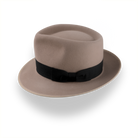 Versatile Tawny Men's Fedora Hat in Rabbit Fur | The Archer - Agnoulita 2 