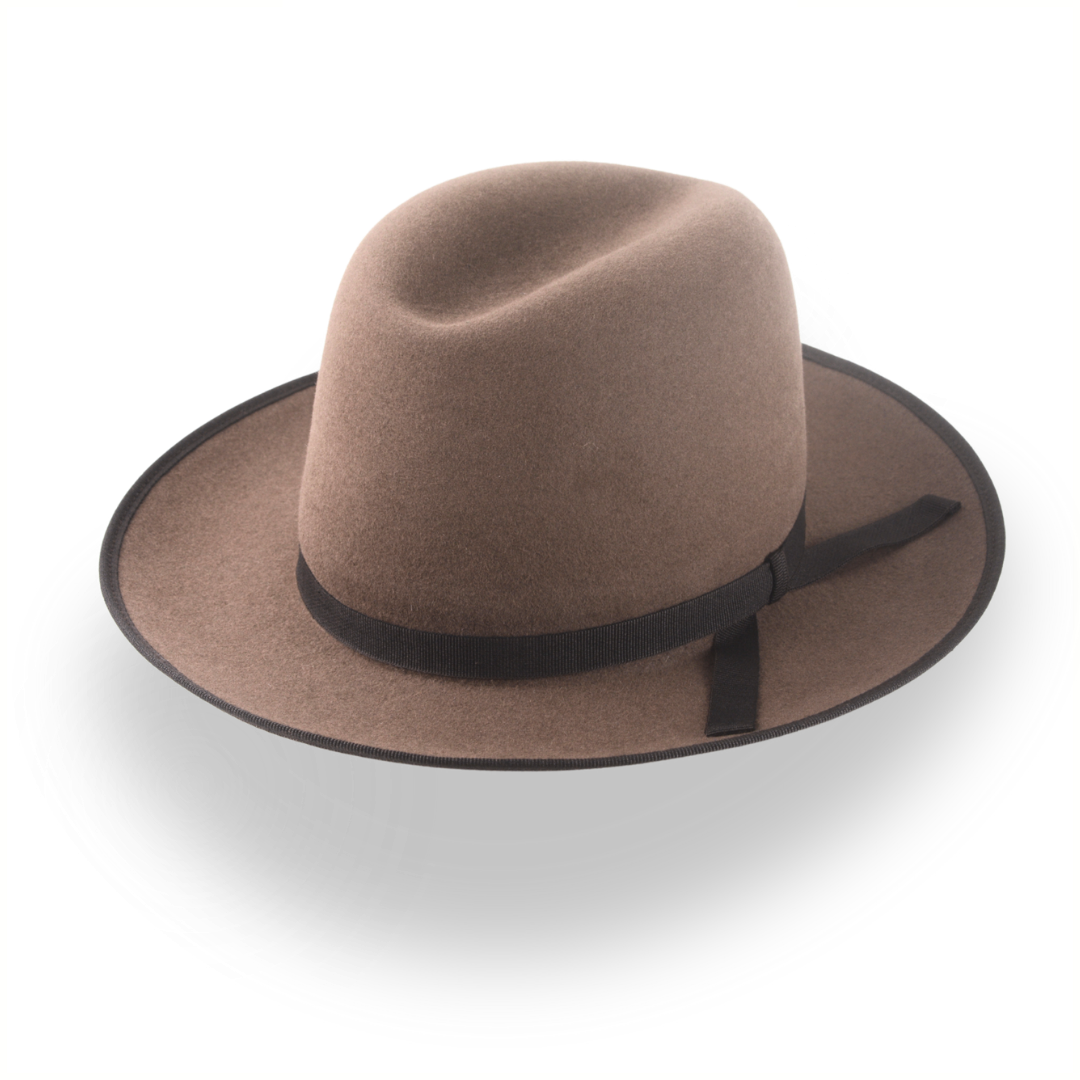 Wide Brim Western Fedora Hat with Classic 3-Inch Brim | The Wayfarer - Agnoulita 1 