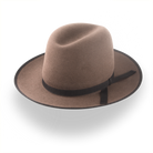 Wide Brim Western Fedora Hat with Classic 3-Inch Brim | The Wayfarer - Agnoulita Hats 1 