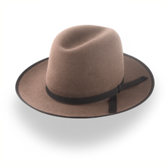 Wide Brim Western Fedora Hat with Classic 3-Inch Brim | The Wayfarer