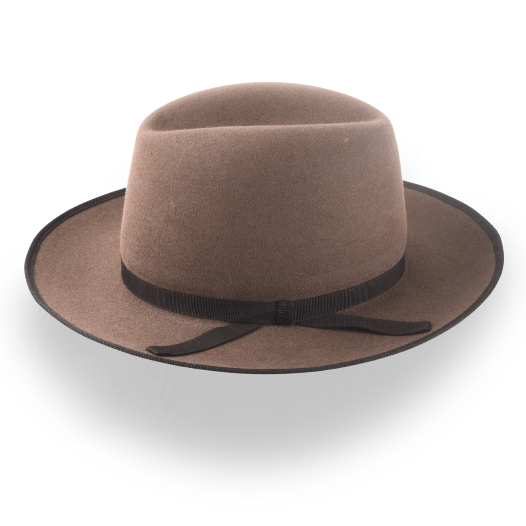 Wide Brim Western Fedora Hat with Classic 3-Inch Brim | The Wayfarer - Agnoulita 2 