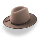 Wide Brim Western Fedora Hat with Classic 3-Inch Brim | The Wayfarer - Agnoulita Hats 4 