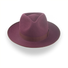 Wine Red Wide Brim Fedora Hat with Custom Options | The Ulysses - Agnoulita 6 